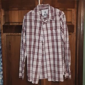 White and red flannel